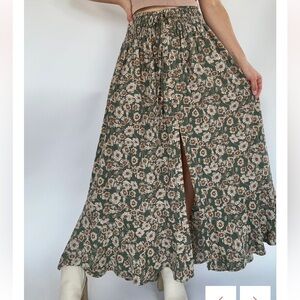 Promesa floral maxi skirt